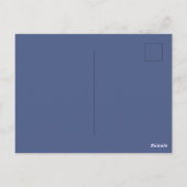 Roodborst Zangvogel Briefkaart (Achterkant)