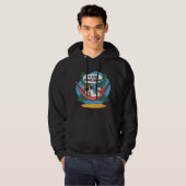Roodborstchinchilla Hoodie (Voorkant volledig)