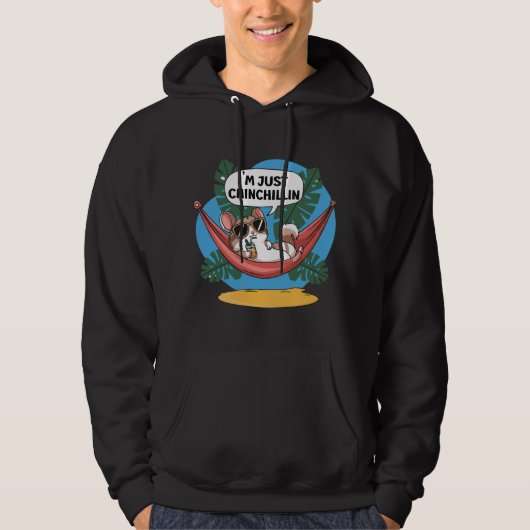 Roodborstchinchilla Hoodie (Voorkant)