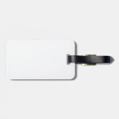 Roodborstje Bagagelabel (Achterkant horizontaal)