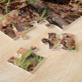 Roodborstje Legpuzzel (Zijkant)