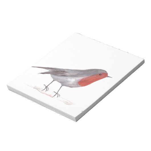 Roodborstje Notitieblok (Linkerzijde)