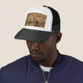 Roodborstje Trucker Pet (In situ)