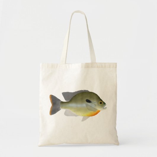 Roodborstzondvis Canvas tas (Voorkant)