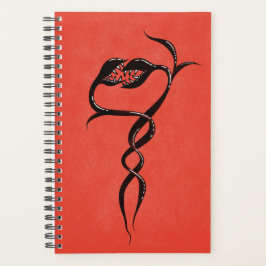 Roodboze slang fantasie-gothic planner