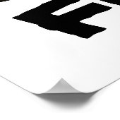 Roodbrandend Kind Poster (Hoek)