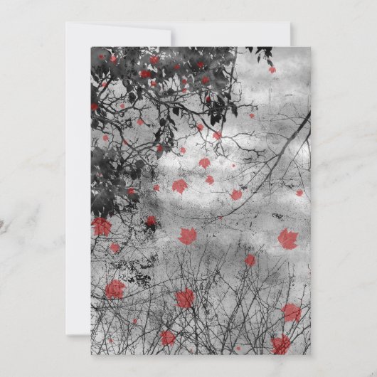 Roodbriefdag Gothic Weddenschap Kaart (Voorkant)