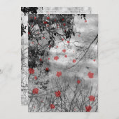 Roodbriefdag Gothic Weddenschap Kaart (Voorkant / Achterkant)