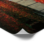 roodbruin in londen poster (Hoek)