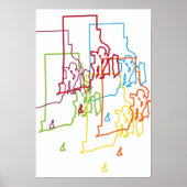 roodbruin poster (Voorkant)