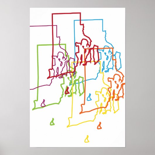 roodbruin poster (Voorkant)