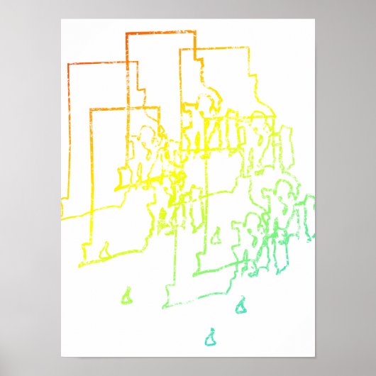 roodbruin poster (Voorkant)