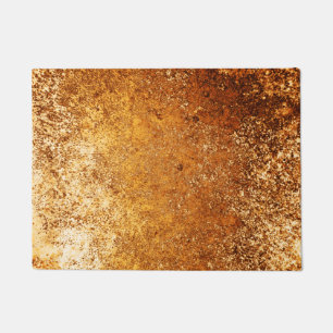 Roodbruin Rustic Weathered Grunge Koper Deurmat