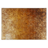 Roodbruin Rustic Weathered Grunge Koper Snijplank (Voorkant)