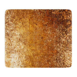 Roodbruin Rustic Weathered Grunge Koper Snijplank