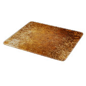 Roodbruin Rustic Weathered Grunge Koper Snijplank (Hoek)