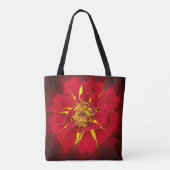 roodbruin tote bag (Achterkant)