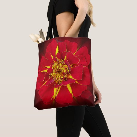 roodbruin tote bag (Dichtbij)