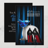 roodbruin van de roodbruine martini - cocktail kaart (Voorkant / Achterkant)