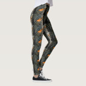roodbruin zwart leggings (Rechts)