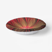 Roodbruine bloem papieren kommen (Gebogen)