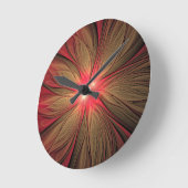 Roodbruine bloem ronde klok (Hoek)