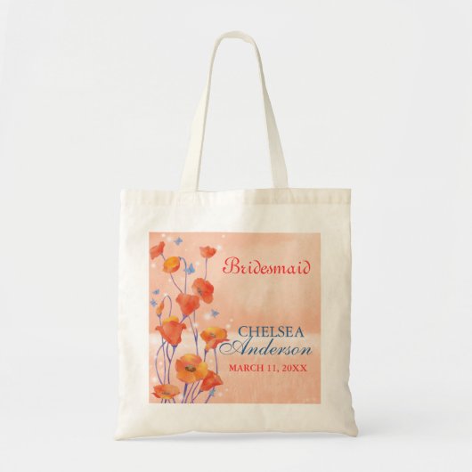 Roodbruine bruinbruidbruidsbruidjes Gift Tote Bag (Voorkant)