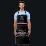 Roodbruine marinemannetjesmannetjesmantel met Logo Schort<br><div class="desc">Roodbruine marinemannetjesmannetjesmantel met Logo</div>