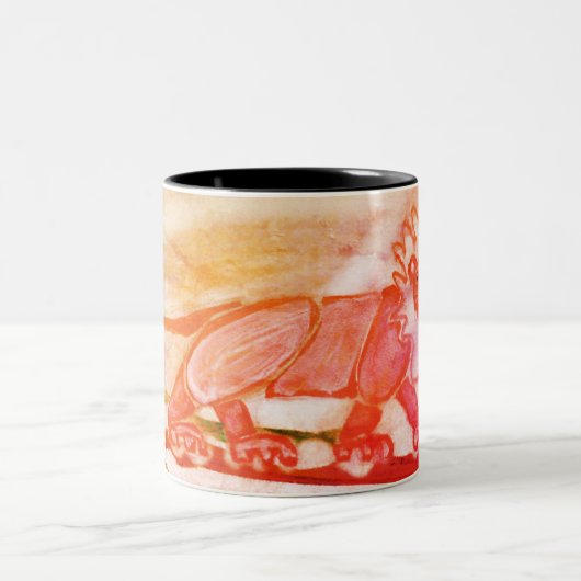 roodbruine mok (Center)