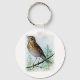 Roodbruine Sleutelhanger