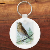 Roodbruine Sleutelhanger (Voorkant)