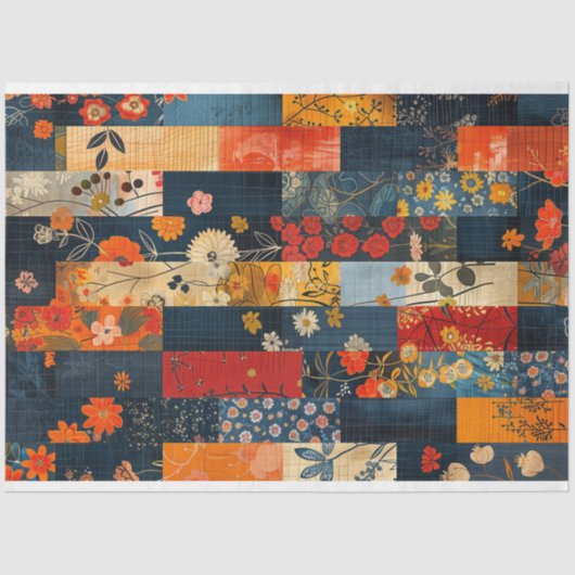 , roodbruine textuur tissuepapier (Voorkant)