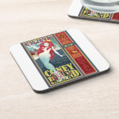 roodbruinkoolvis drankjes onderzetter (Linkerzijde)