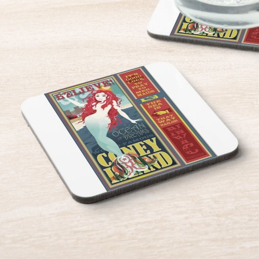 roodbruinkoolvis drankjes onderzetter (Linkerzijde)