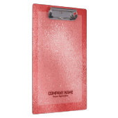 Roodbruisende glassstructuur klembord (Rechts)