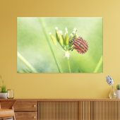 Roodbuik - nog één flesje doet geen pijn canvas afdruk (Insitu (Woonkamer))