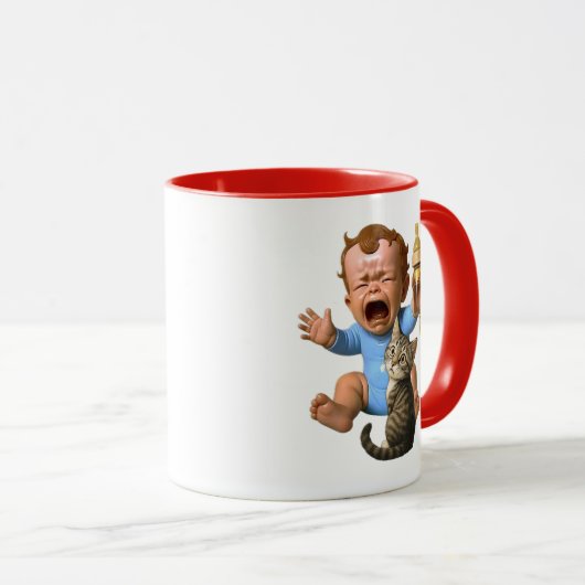 Roodbuikbabe Mok (Voorkant rechts)