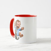 Roodbuikbabe Mok (Voorkant links)