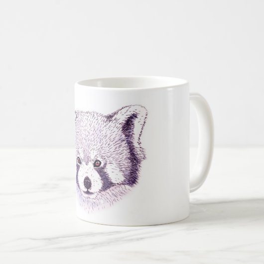 Roodbuikmug Koffiemok (Voorkant rechts)