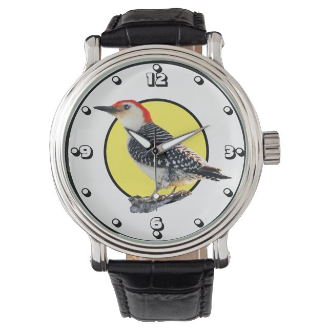 Roodbuikspecht Horloge (Voorkant)