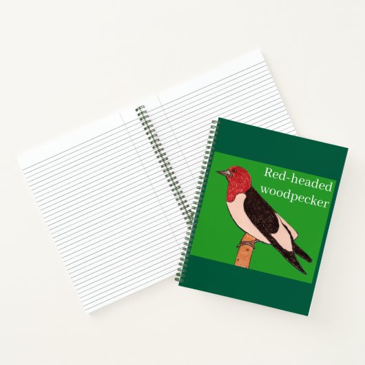 Roodbuikspecht Notitieboek (Binnen)