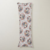 Roodbuikspecht schilderij originele vogelkunst lichaamskussen (Voorkant Verticaal)