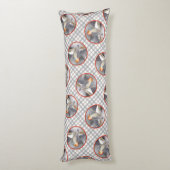 Roodbuikspecht schilderij originele vogelkunst lichaamskussen (Achterkant (Verticaal))