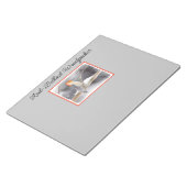 Roodbuikspecht schilderij originele vogelkunst notitieblok (Schuin)