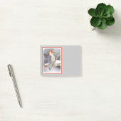 Roodbuikspecht schilderij originele vogelkunst post-it® notes (Kantoor)