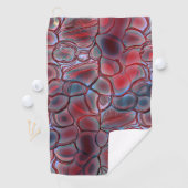 Roodcelweefsel met zachte lichte flap of opgepompt golfhanddoek (Insitu)