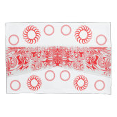 Roodcirkel Hoesje Kussensloop (Voorkant)