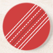 Roodcricketbaldrankkachtjes Zandsteen Onderzetter (Voorkant)