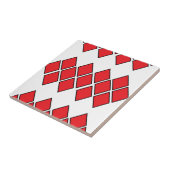 Rooddiamanten Tegeltje (Zijkant)