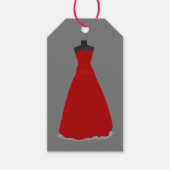 Rooddress Wedding Party Gift Label Cadeaulabel (Voorkant)